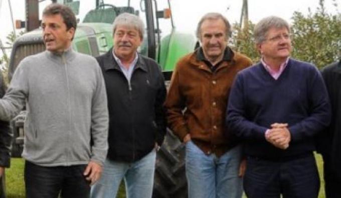 Massa promete trabajar para eliminar las retenciones