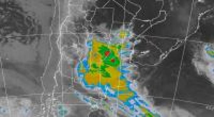 Precipitaciones afectan a la región pampeana