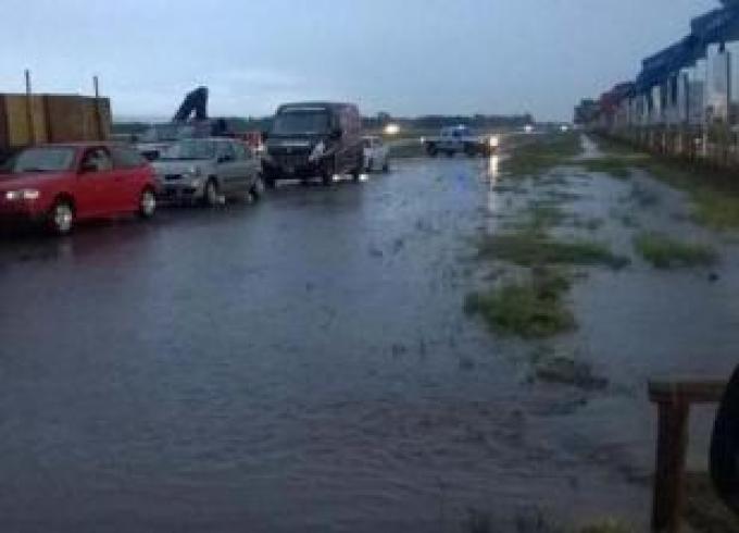 Por lluvia, se suspendió la apertura de Expoagro