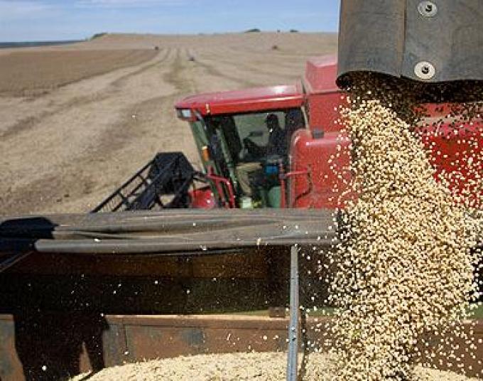 Una cerealera deja una cámara oficialista.