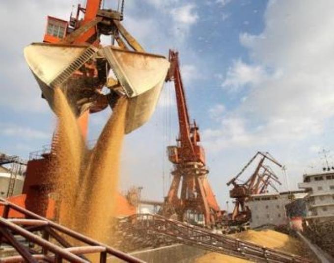Menos soja argentina en China