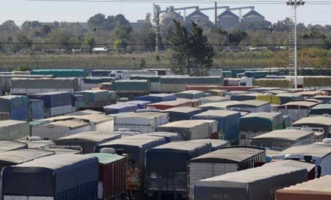 Rosario: creció 251% el ingreso de camiones con trigo