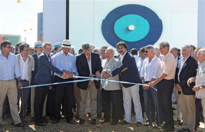 Con muy buen clima para los negocios, abrió ayer Expoagro