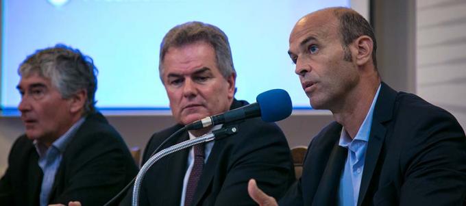 Dietrich presentó los avances del Plan de Transporte en Bahía Blanca