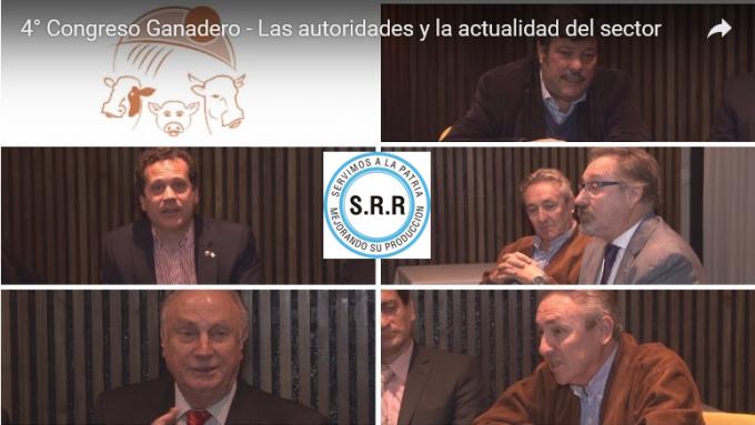 Las autoridades y la actualidad de la ganadería en el 4to Congreso Ganadero