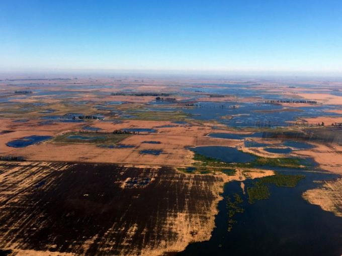 El gobierno bonaerense prevé pérdidas de hasta US$ 470 millones por las inundaciones, pero espera este mes avances en una obra clave
