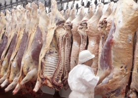 Industriales y trabajadores de la carne se movilizan en defensa de los puestos laborales
