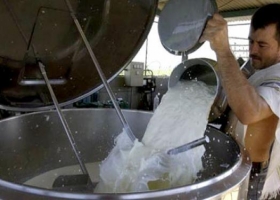 Verna puso en marcha una planta láctea y anunció que La Pampa venderá leche 30% más barata