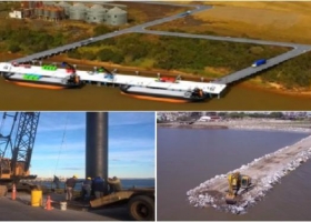 De Usuhaia a Corrientes: mirá las principales obras en materia de puertos