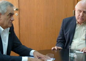 Lifschitz le adelantó a Coninagro que impulsará un proyecto de Consorcios Hidroviales en Santa Fe