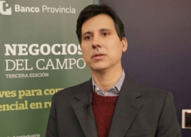 Garzón: "La devaluación llegó justo para los granos, pero es un problema en leche y cerdos".