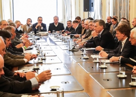 Macri recibió a la Mesa de las Carnes y anunció novedades en Ingresos Brutos para frigoríficos y matarifes