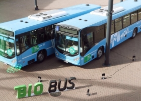 Dos colectivos funcionan con biodiésel puro desde hace dos meses en Rosario