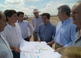 Invertirán mil millones de dólares en obras para la cuenca del Río Salado