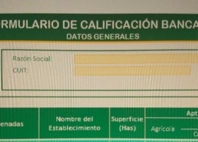 Una sola planilla bancaria para que los empresarios agropecuarios puedan ahorrar tiempo