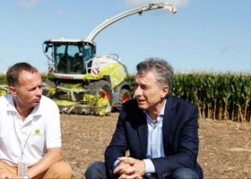 Las AgTech sedujeron a Macri con las innovaciones del agro.
