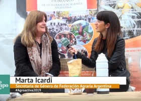 Marta Icardi y el trabajo de la Secretaría de Género de FAA: “Las mujeres tienen que animarse a hablar”