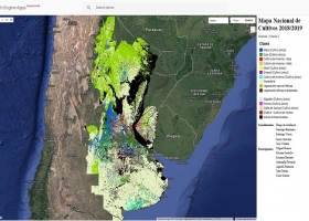 Presentan el primer mapa nacional de cultivos extensivos