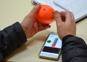 "Papatrónica", el invento que permite medir daños en la cosecha de papa.