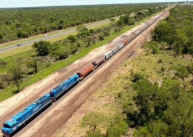 Creció 2,5 veces el transporte de cargas por tren desde 2015