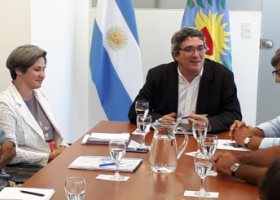 El Ministro Javier Rodríguez recibió a la Mesa Directiva de CARBAP
