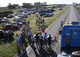 A la espera del discurso de Fernández. El domingo, productores se concentrarán en una ruta.