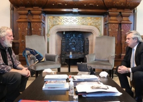 Quién es el Gringo Castro, el dirigente al que recibió Fernández y que pide “acceso a tierras del Estado para producir”