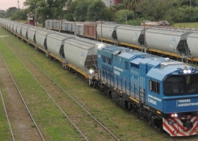 Récord en la carga por trenes: aumentó 27% el volumen transportado