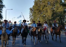 Marcha 17A. Fuerte movilización del campo en el interior.