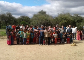 Un productor cobró una compensación y la donó para que los wichis de Formosa tengan agua potable