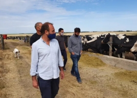 El director de Lechería recorrió pymes lácteas y señaló: “Debemos trabajar para convertirnos en jugadores de peso en el exterior”