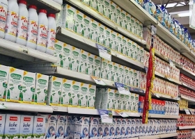 Alerta comercial. El congelamiento de precios máximos afecta de manera particular al sector lácteo