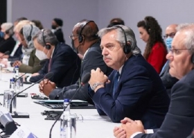 Fernández, en la COP26. "Países como Argentina contribuyen a seguridad alimentaria mundial"