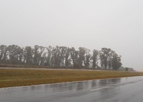 Vuelen las lluvias al centro y sur de Buenos Aires