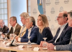 El campo pidió a senadores que se legisle sobre las retenciones