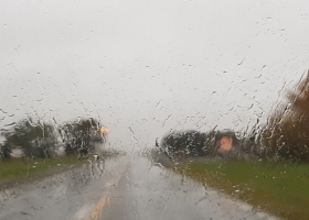 Un leve alivio de lluvias alcanzó a algunas zonas del país