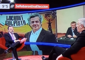 Cipayos y golpistas: Domínguez ya no responde preguntas de los periodistas del agro, pero se sube a un raid de medios para hablar mal de los dirigentes rurales