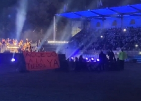 ¿Quiénes son los activistas que ingresaron a la pista central de Palermo en pleno acto inaugural de la Expo Rural?