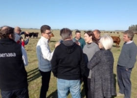 Inspectores sanitarios de Serbia visitan Argentina