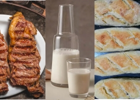 Un cuarto del precio de la carne, la leche y el pan es de impuestos