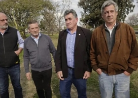 La Mesa de Enlace se junta con Bahillo en Rosario