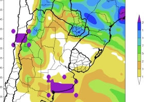 Tremendo agujero la alerta de un experto por la escasez de lluvias en las próximas dos semanas