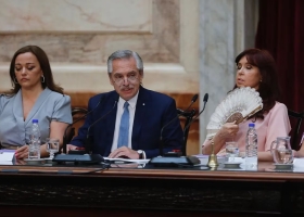 Alberto Fernández habló del campo solo la parte que le convino y se lo hicieron notar