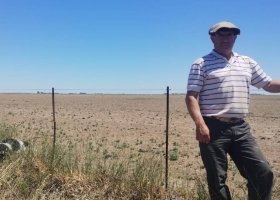 Una catástrofe.  El drama de desolación y muerte en los campos de una región convertida en un desierto