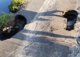 No pueden sacar la hacienda de los campos por el mal estado de los caminos rurales en el norte de Santa Fe