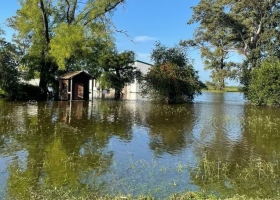 Baldazo de agua. El lugar puntual donde diluvió tres horas y hubo un extraño fenómeno