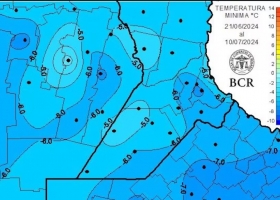 Sorpresa. La Argentina se encamina a tener el segundo invierno más frío de los últimos 60 años