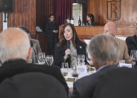 Divisas, impuestos y leyes la agenda de la vicepresidenta Victoria Villarruel con la Mesa de las Carnes