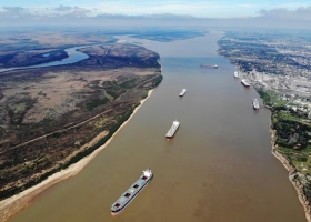Bajante del Paraná el nivel promedio del río quedó en el segundo peor registro desde 1970