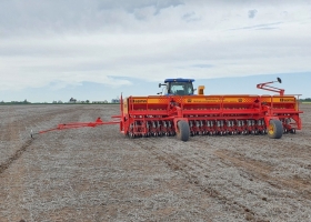 Siembras paralizadas en el centro norte de Santa Fe se implantó el 68% del girasol y el 35% de maíz temprano